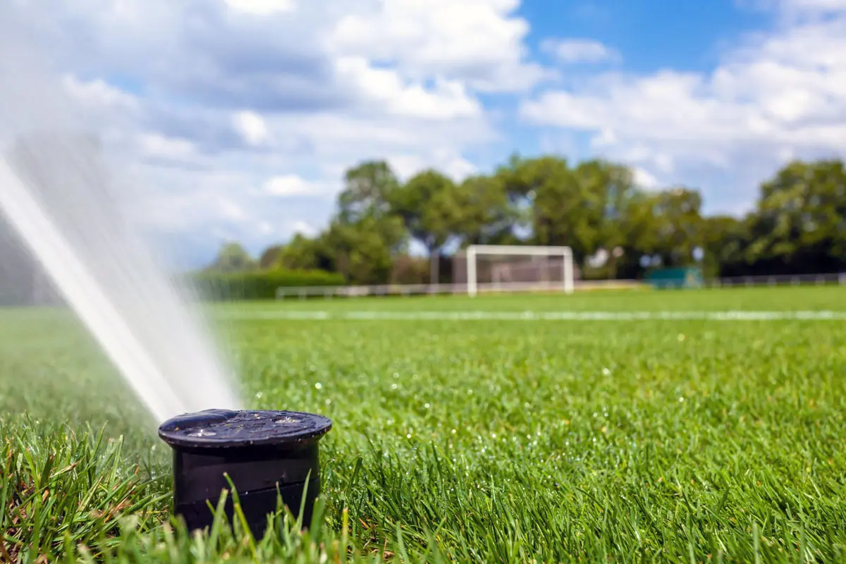 روش‌های آبیاری بهینه زمین‌های چمن│راهنمای کامل و سوالات متداول